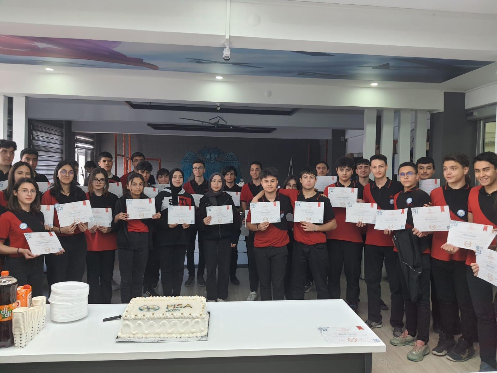 Sivas'ta PISA’ya 168 Öğrenci Katıldı