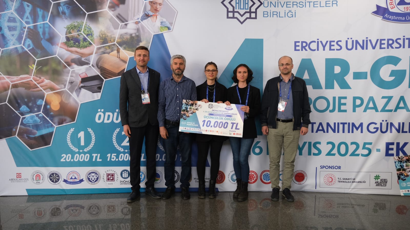 SCÜ Projesiyle Dereceye Girdi