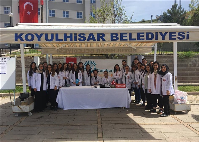 TIP ÖĞRENCİLERİ KOYULHİSAR İLÇESİNİ ZİYARET ETTİ