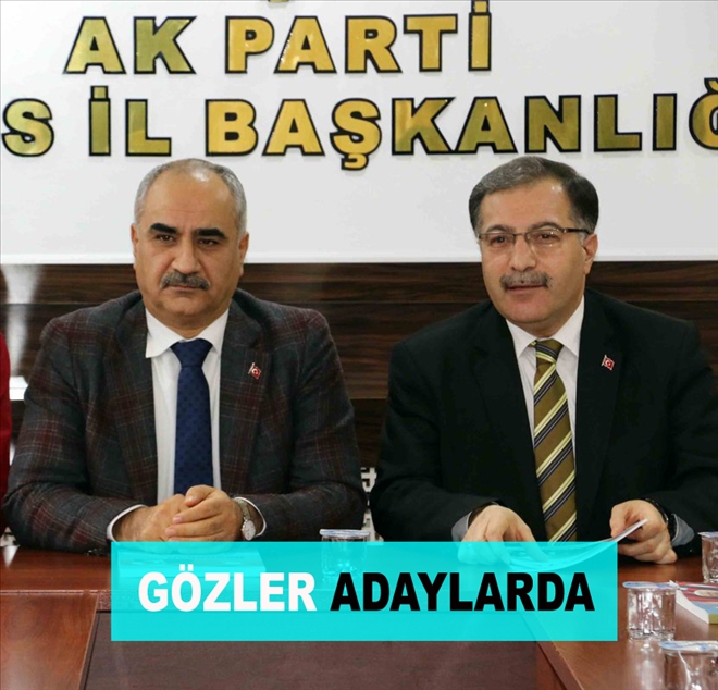 GÖZLER ADAYLARDA