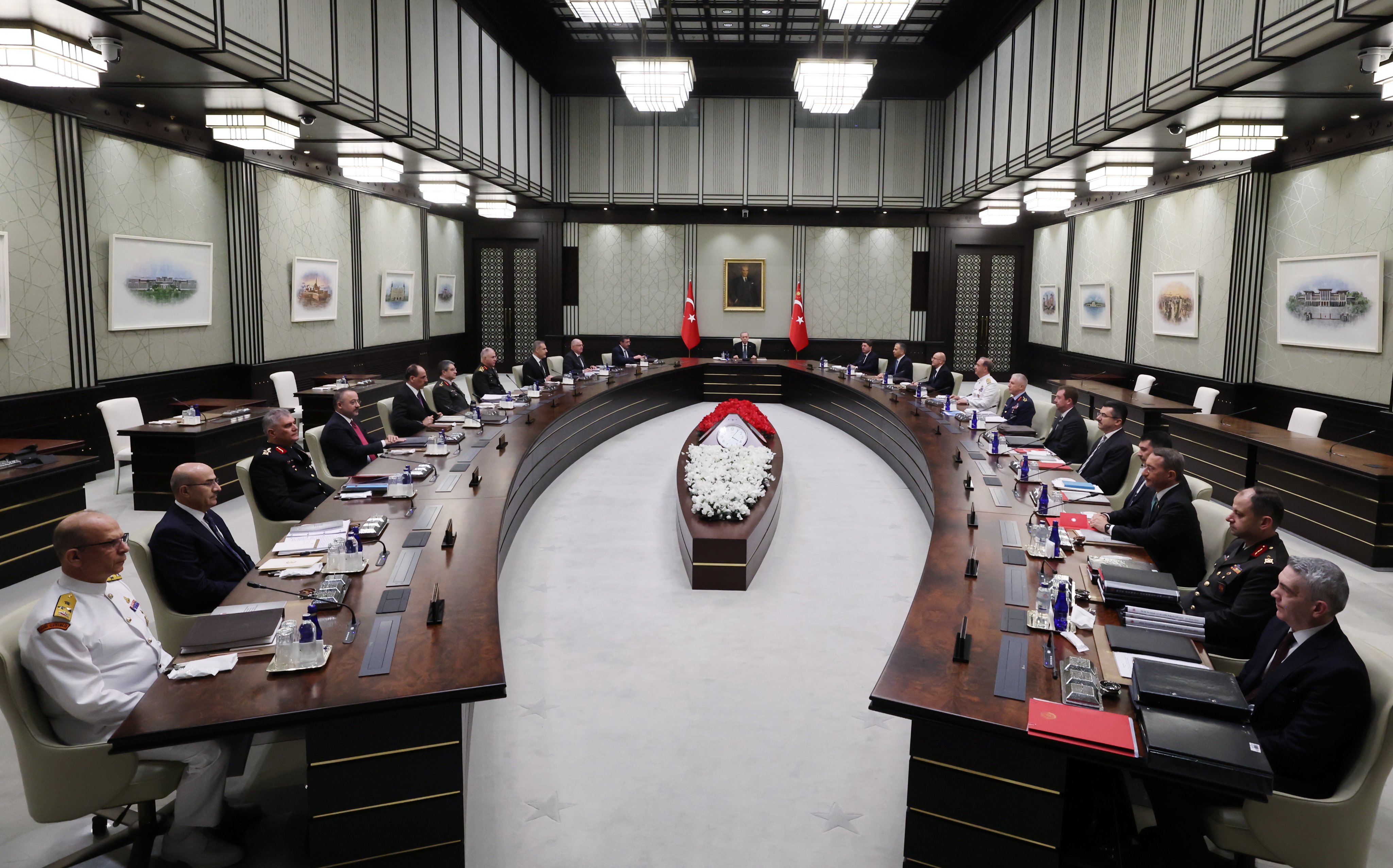 Milli Güvenlik Kurulu toplantısı başladı