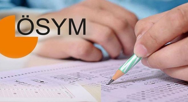 ÖSYM'nin 3 sınavına 13 bin 972 aday katılacak