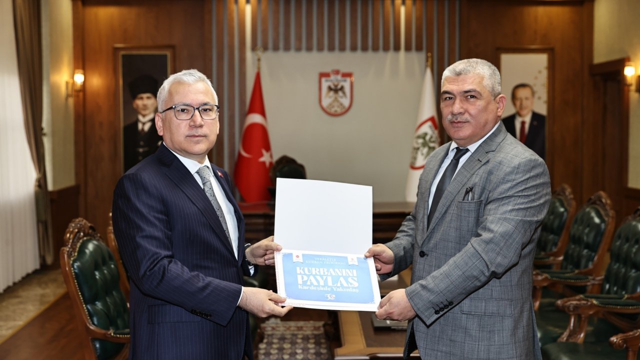 Vali Kurbanını İyiliğe Adadı: Vekalet TDV’ye Verildi