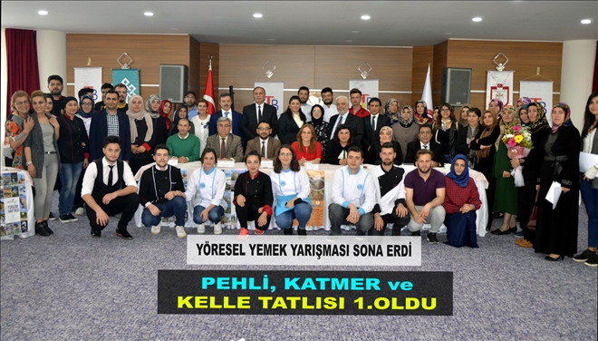 PEHLİ, KATMER ve KELLE TATLISI 1.OLDU