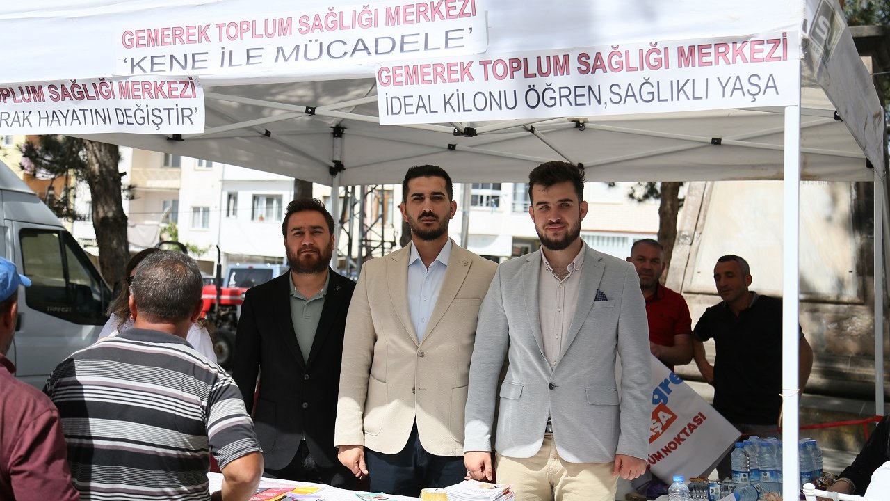 Toplum Sağlığı Merkez'i standı kuruldu