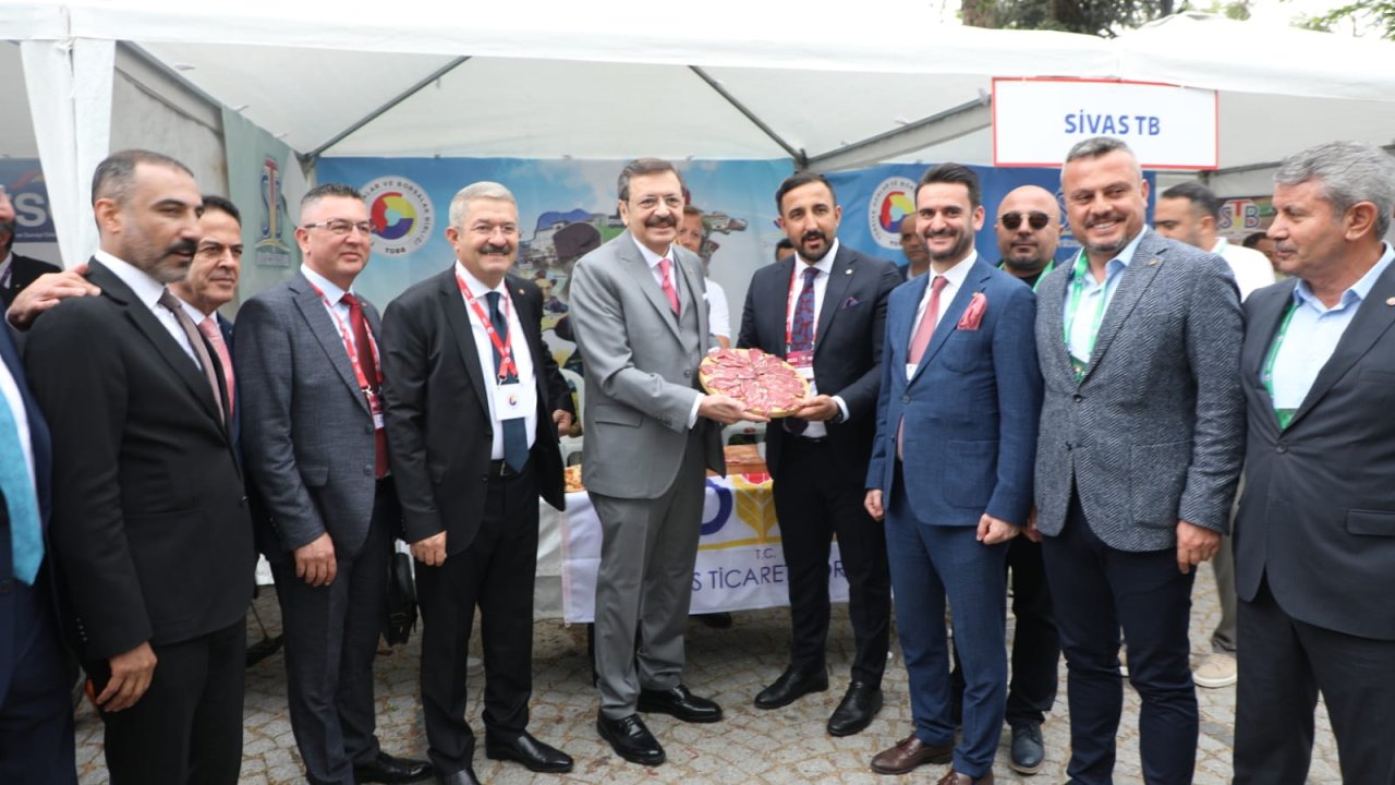 Sivas’ın Lezzetleri TOBB Genel Kurulu’nda Göz Kamaştırdı