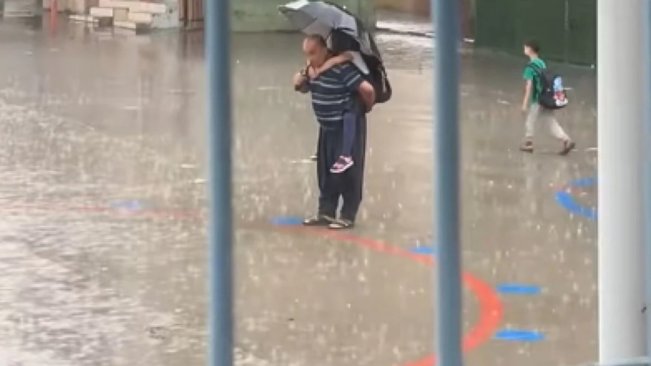 Alkışlar dede ve torununa