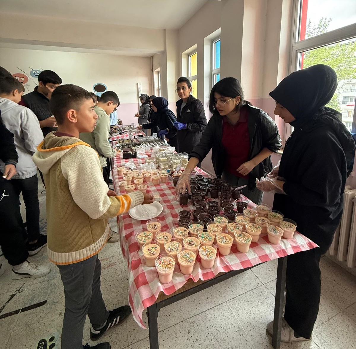 Sivas’ta Örnek Okul: Bir Günde Üç Etkinlik