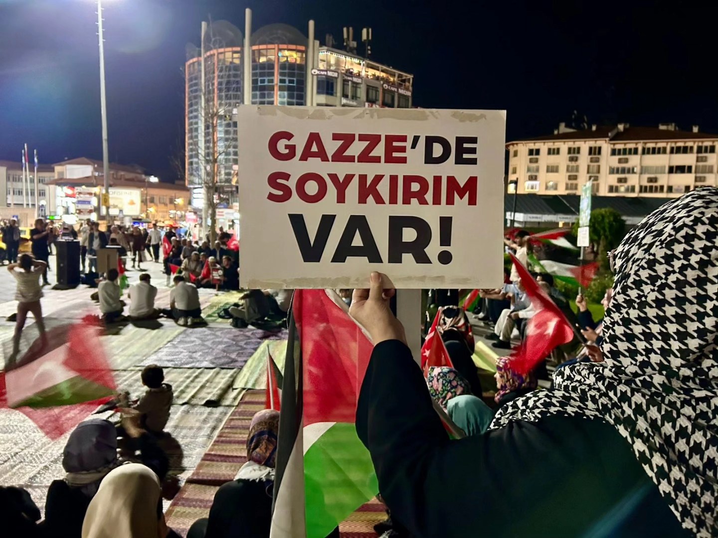Sivas'tan Filistin'e Destek