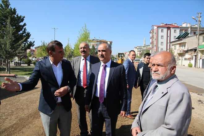 BAŞKAN AYDIN, YOL ÇALIŞMALARINA İNCELEDİ
