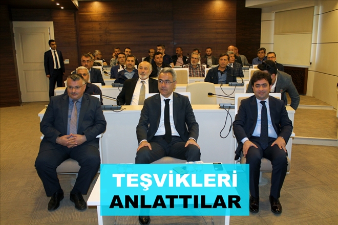 TEŞVİKLERİ ANLATTILAR