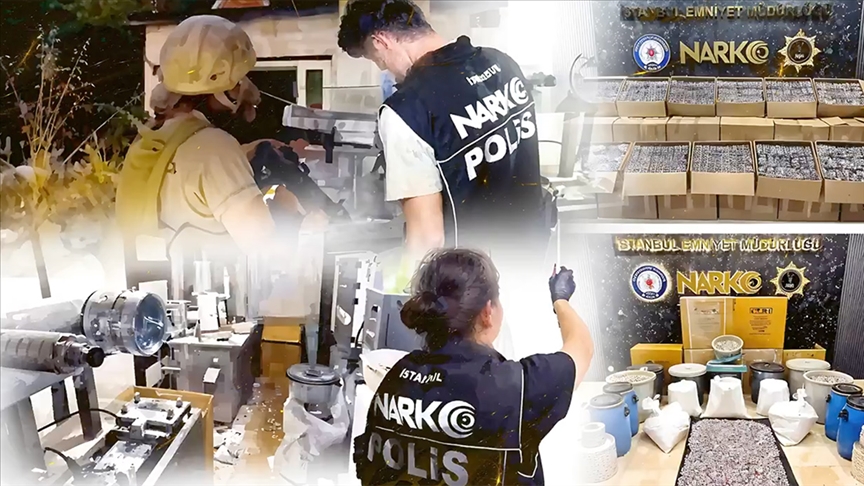 İstanbul'da Dev Uyuşturucu Operasyonu