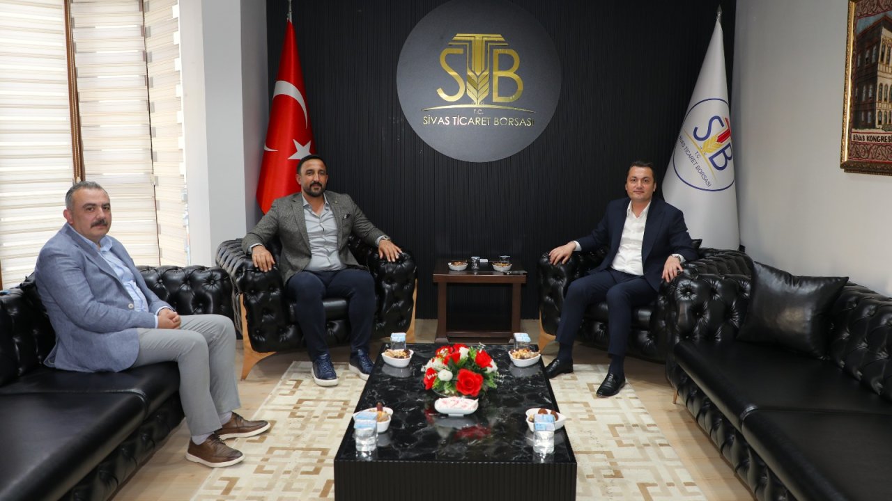 Şakir Öner Öztürk’ten Ticaret Borsası’na Veda Ziyareti