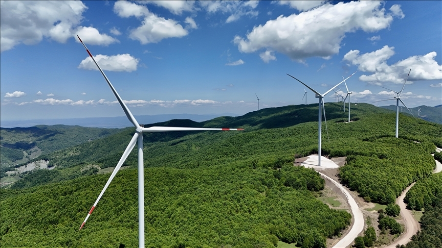 Türkiye'nin rüzgar enerjisi  13 bin 391 megavata ulaştı