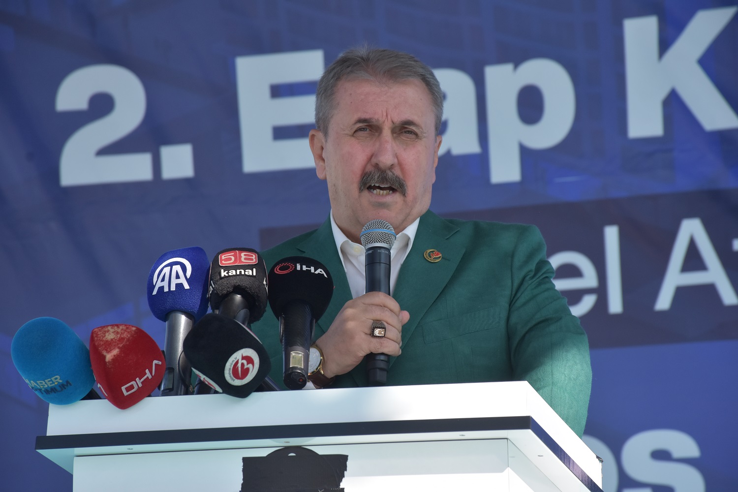 Destici Sivas'ta Konuştu! İsrail Teröristtir!