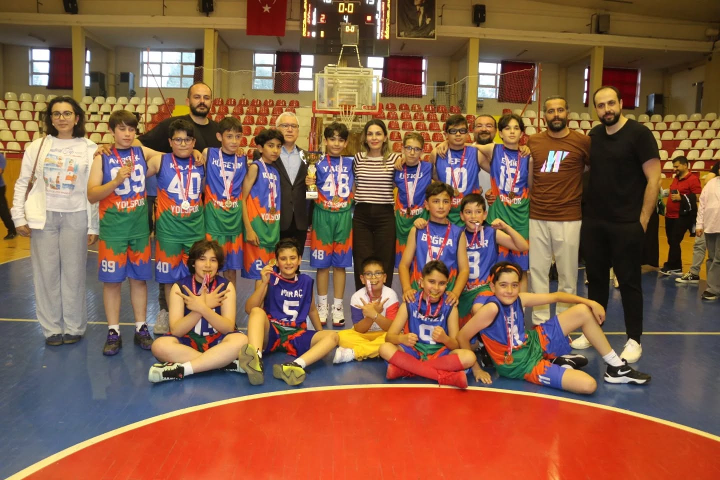 Sivas’ta Şampiyon Yolspor: Finalde 75-40 Galibiyet
