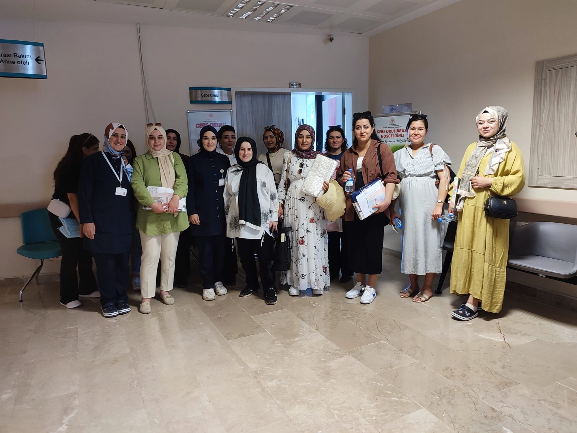 Sivas'ta Anne Adaylarına Gebelik Eğitimi Veriliyor