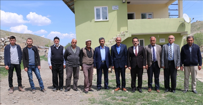 GENEL SEKRETER KAYA´DAN KÖY ZİYARETLERİ