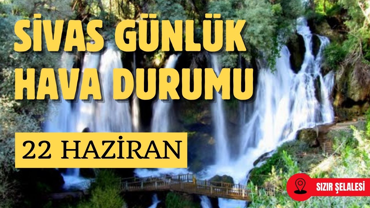 Sivas'ta Bugün Hava Nasıl Olacak? - 22 Haziran 2025