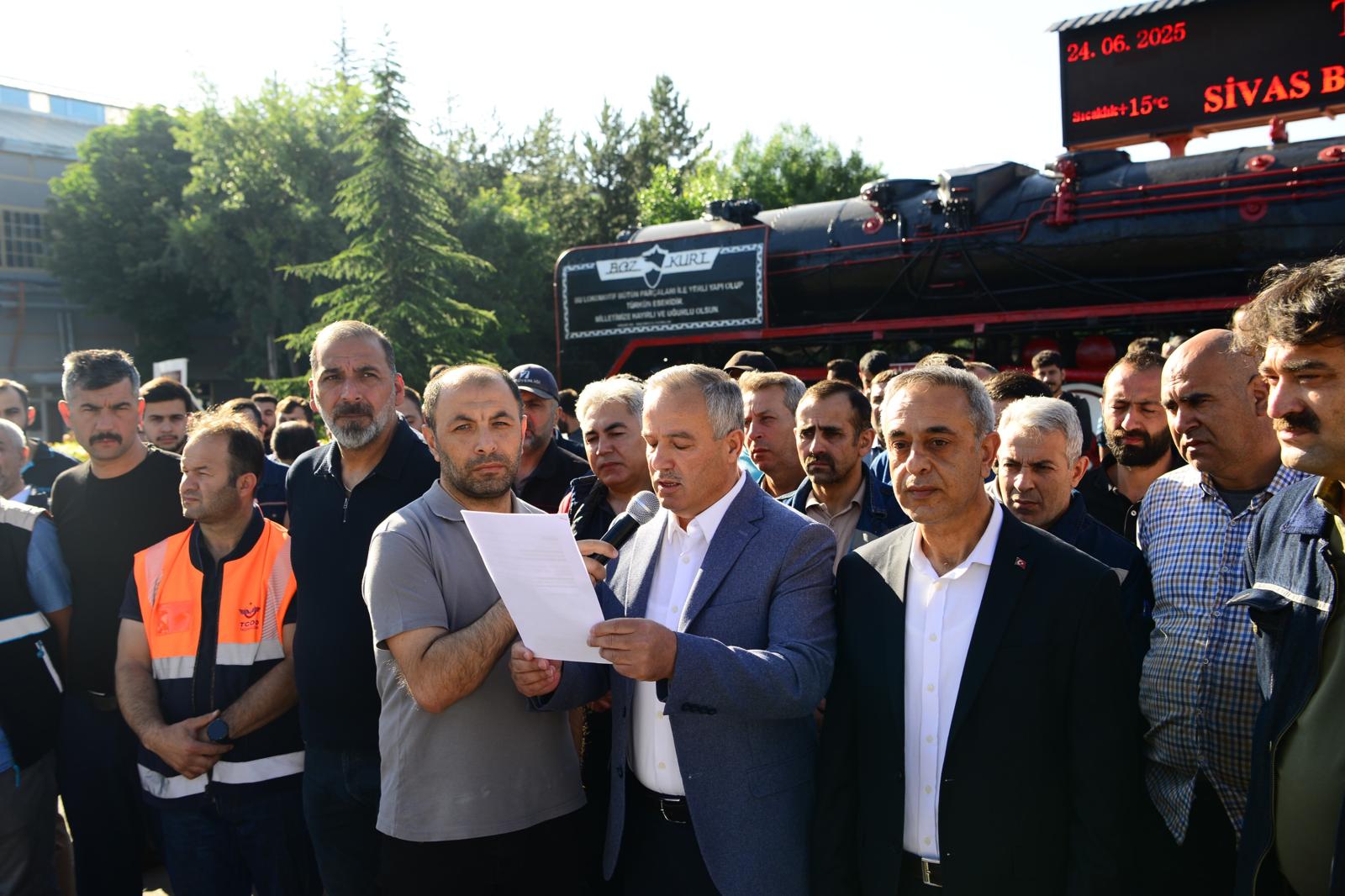 Sivas’ta Emekçiler Ayakta