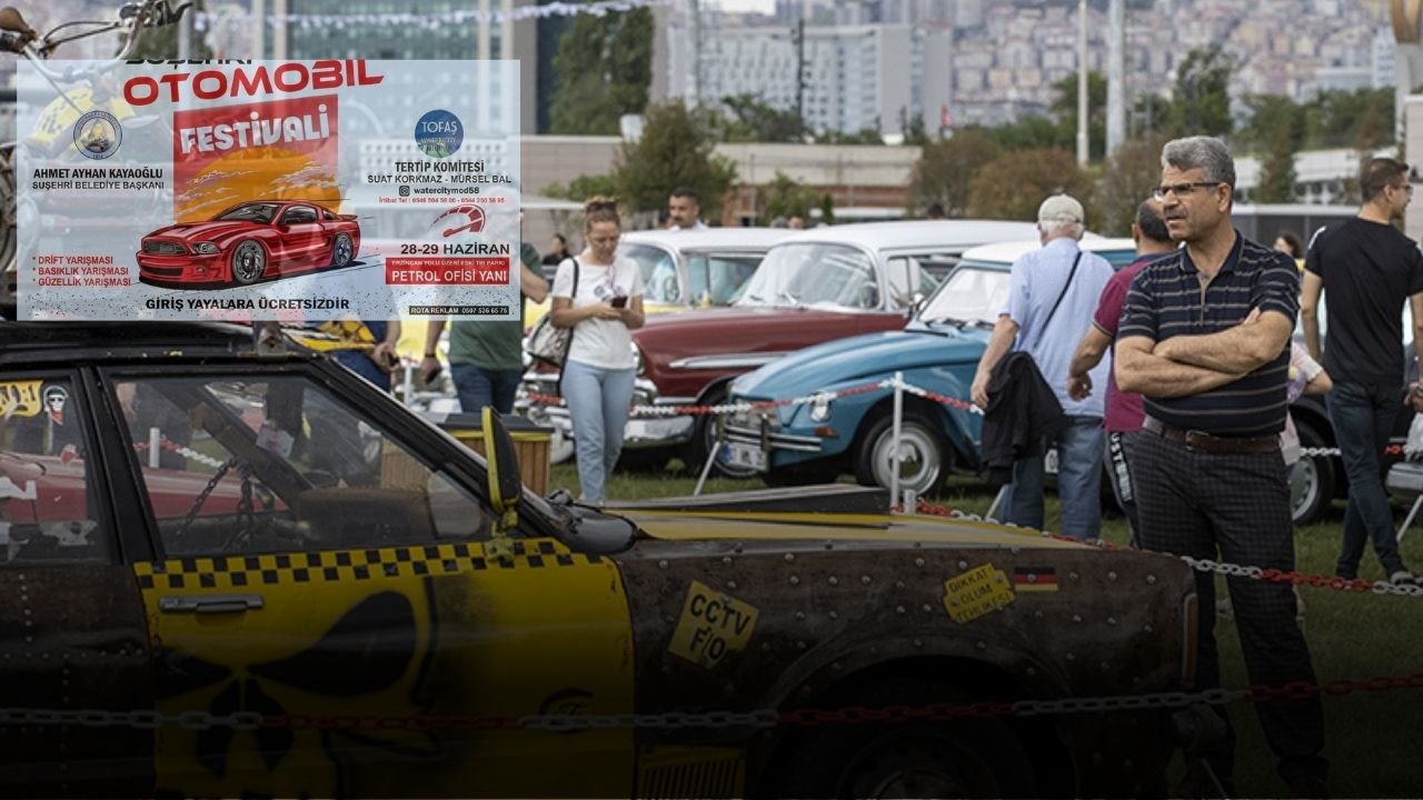 Sivas'ta Otomobil Festivali: 3 Farklı Yarışma