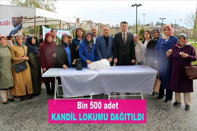 Bin 500 adet  KANDİL LOKUMU DAĞITILDI