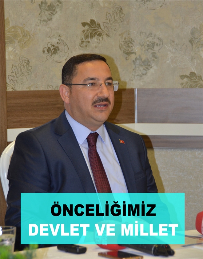 ÖNCELİĞİMİZ DEVLET VE MİLLET