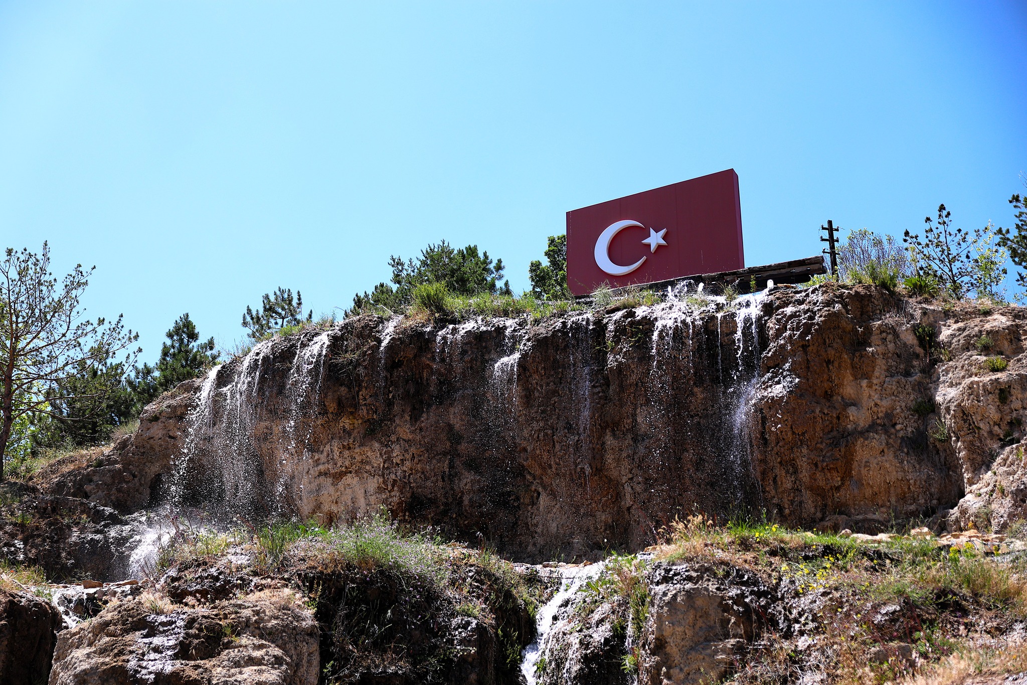 Sivas'taki O Şelale Yeniden Hayat Buldu