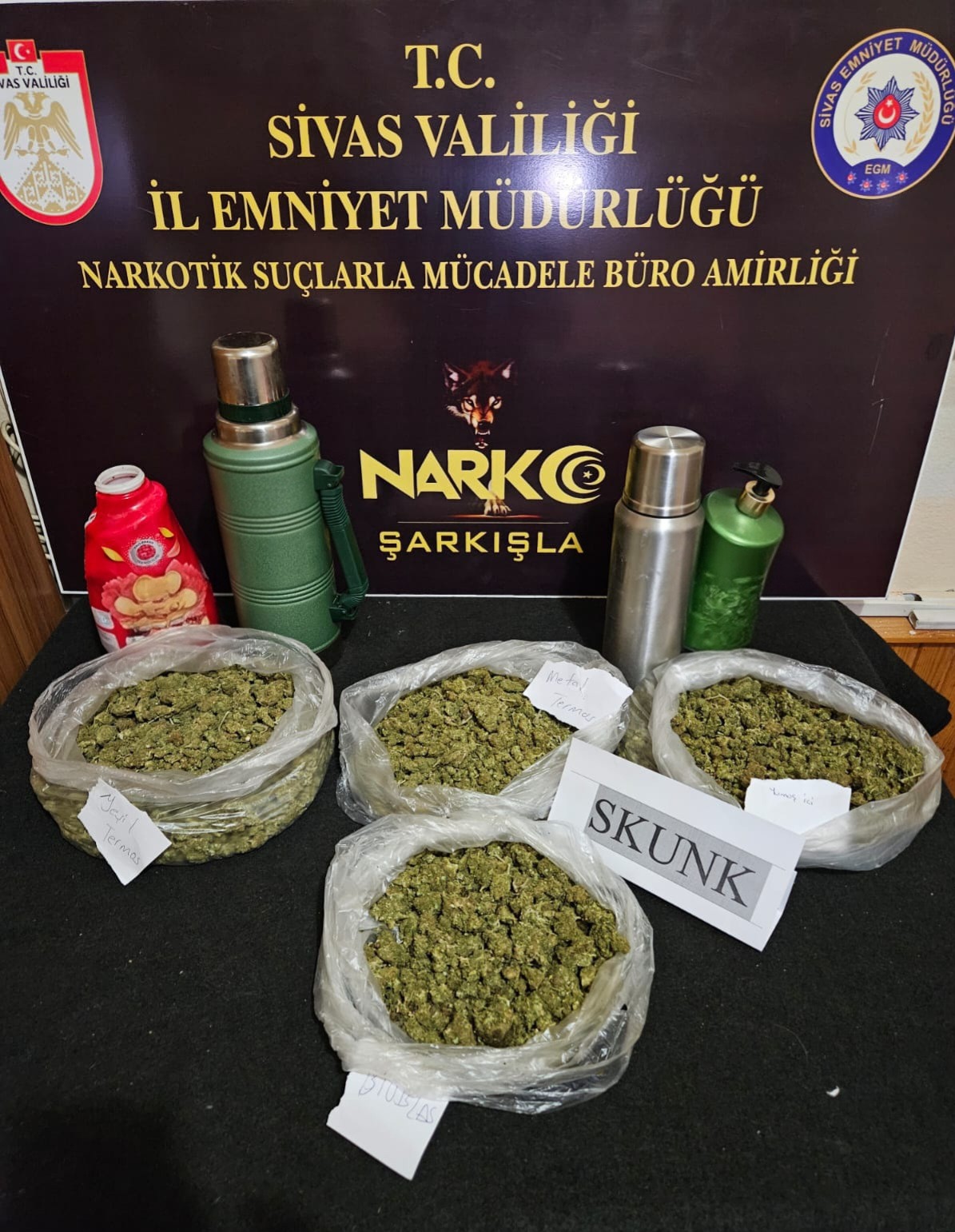 Sivas’ta Uyuşturucuya Geçit Yok