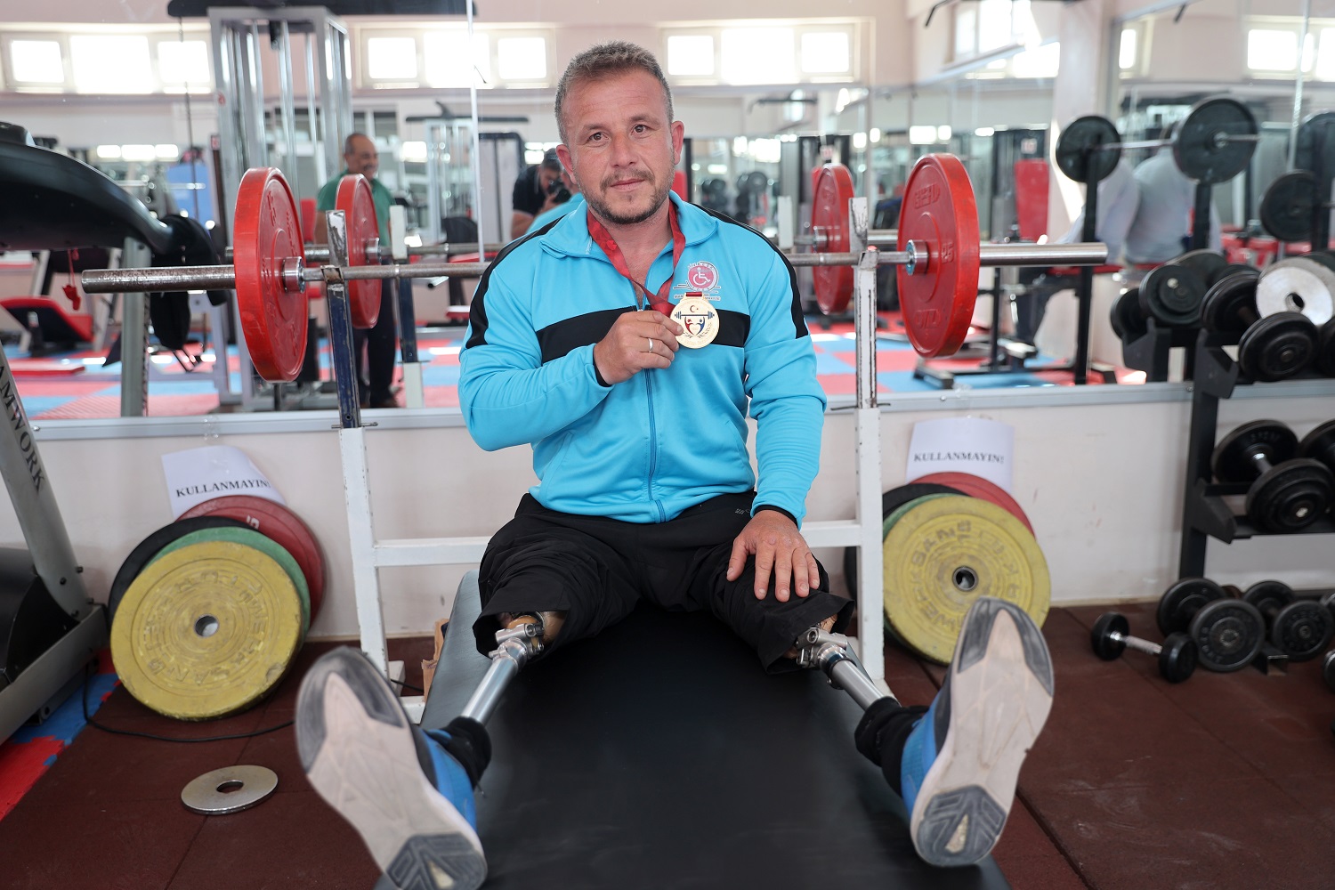 Sivaslı Engelli Sporcu Gözünü Avrupaya Dikti!