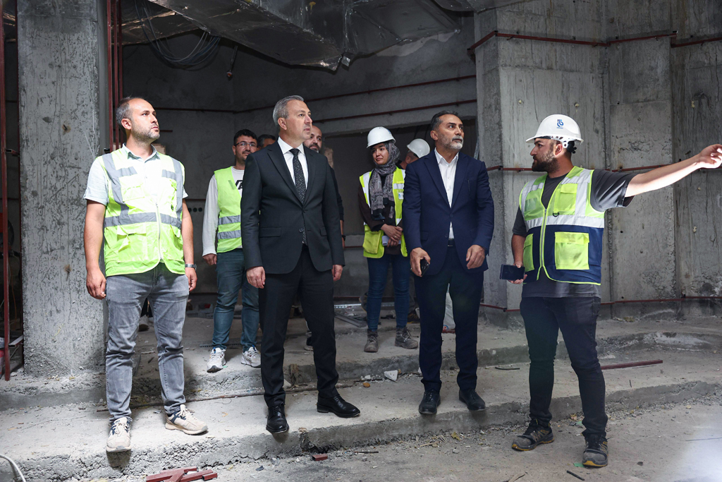 Sivas'ta Milli Eğitim Akademisi İnşaatında Çalışmalar Tam Gaz