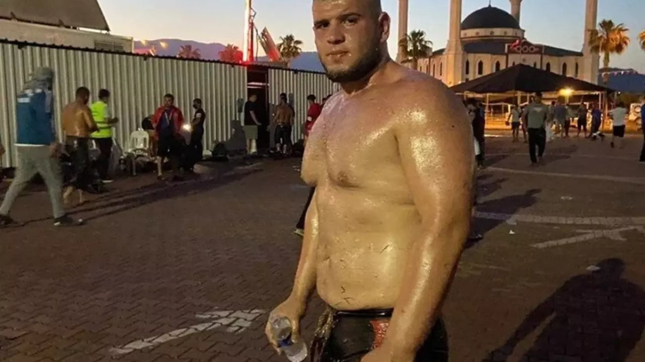 Genç pehlivandan acı haber