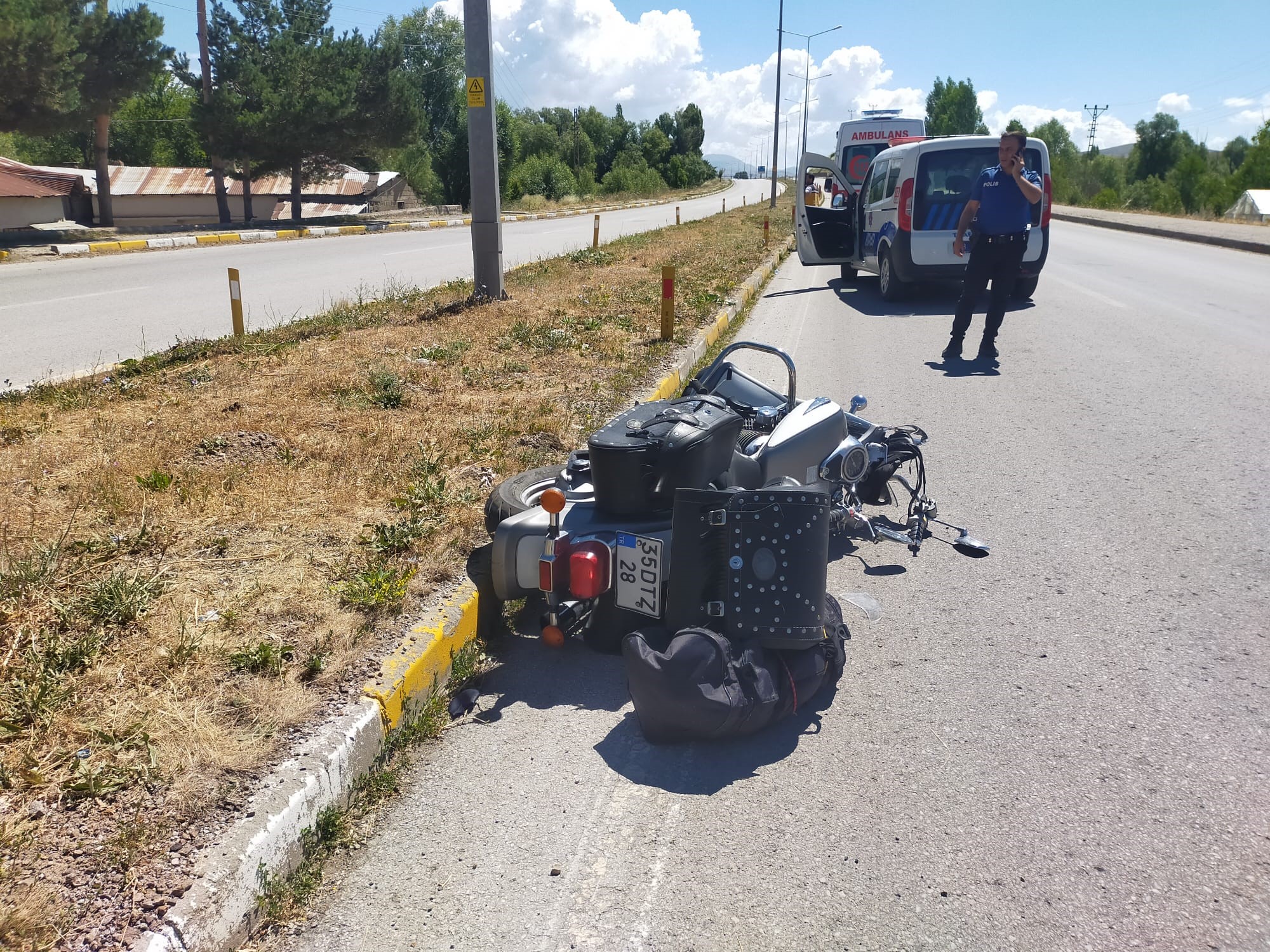 Sivas'ta Motosiklet Kazası: 1 Ölü