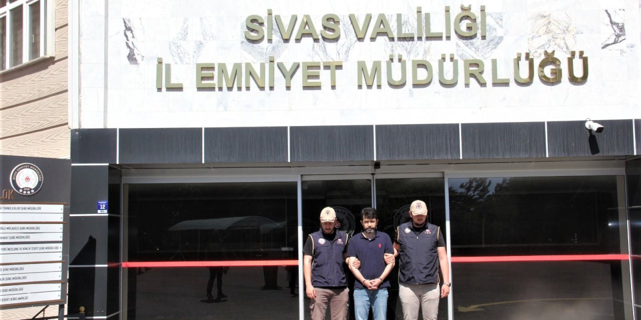 Sivas’ta askeri casus yakalandı