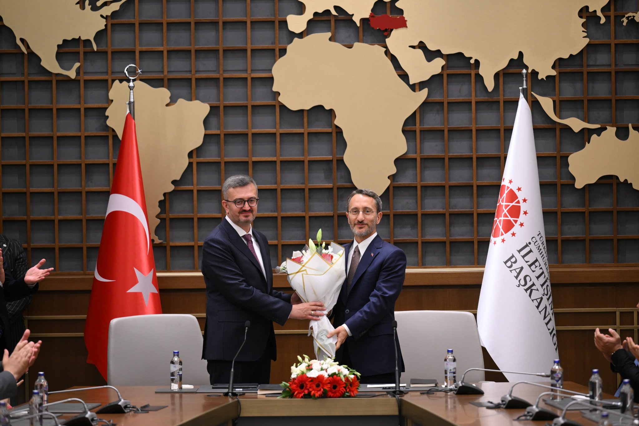 İletişim Başkanlığı'nda devir teslim