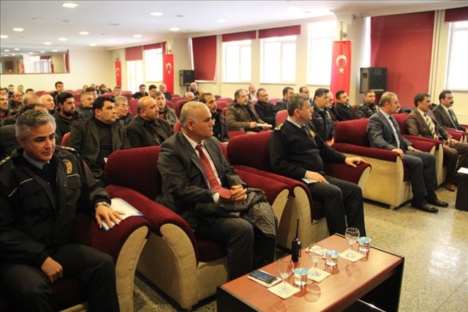 TAKSİ ŞOFÖRLERİNİ BİLGİLENDİRME TOPLANTISI