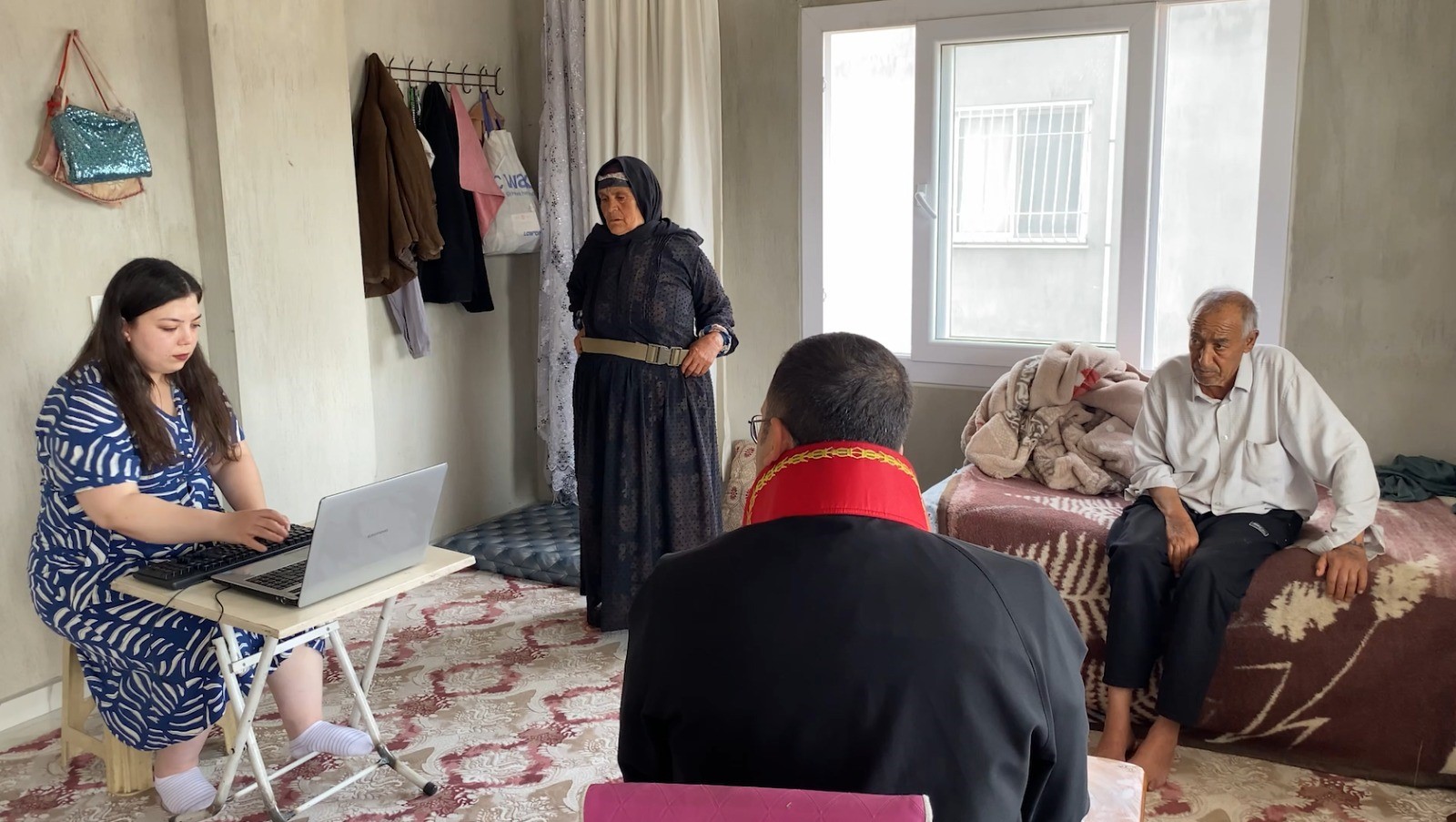 'Evde Adalet Hizmeti' uygulamasıyla evde mahkeme kuruldu