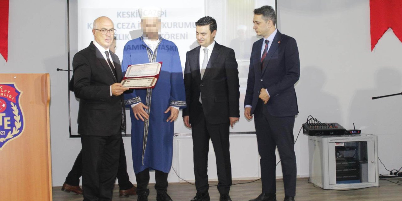 Hükümlü, 12 ayda 'hafız' oldu