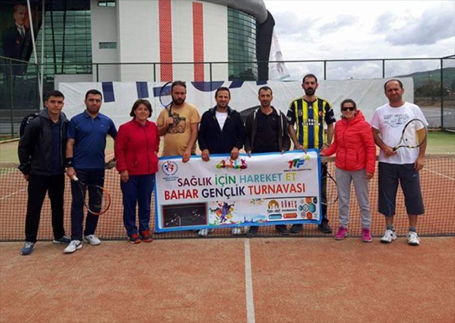 TENİS´TE BAHAR KUPASI DEVAM EDİYOR