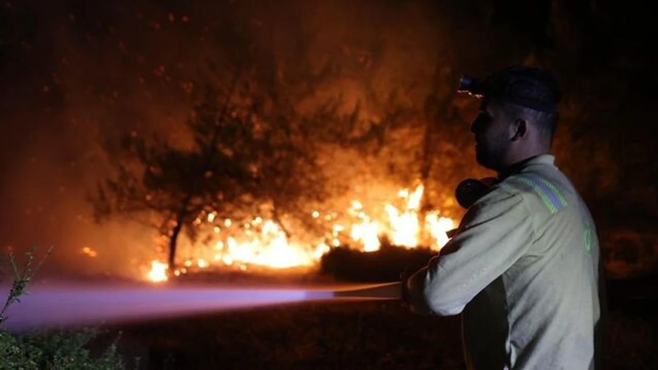 Orman yangınlarıyla ilgili 21 tutuklama