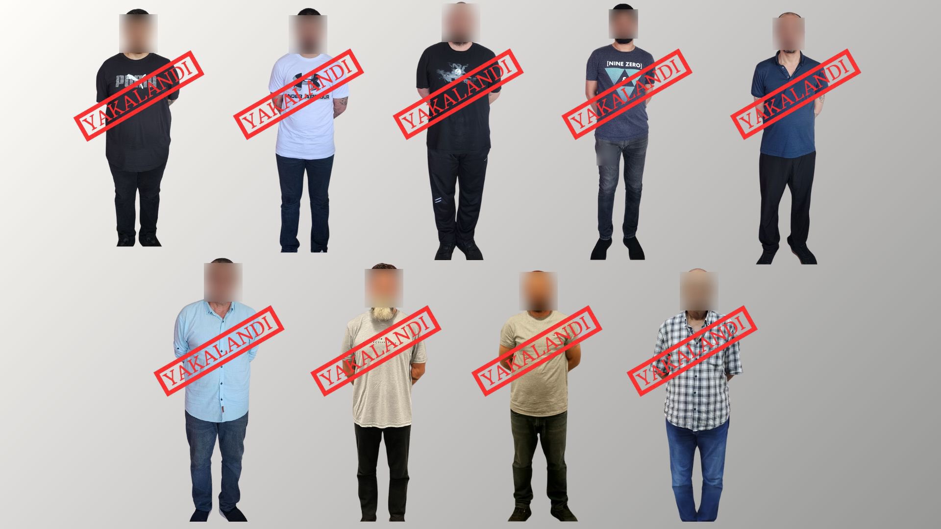 Kırmızı bültenle aranan 9 suçlu Türkiye'de