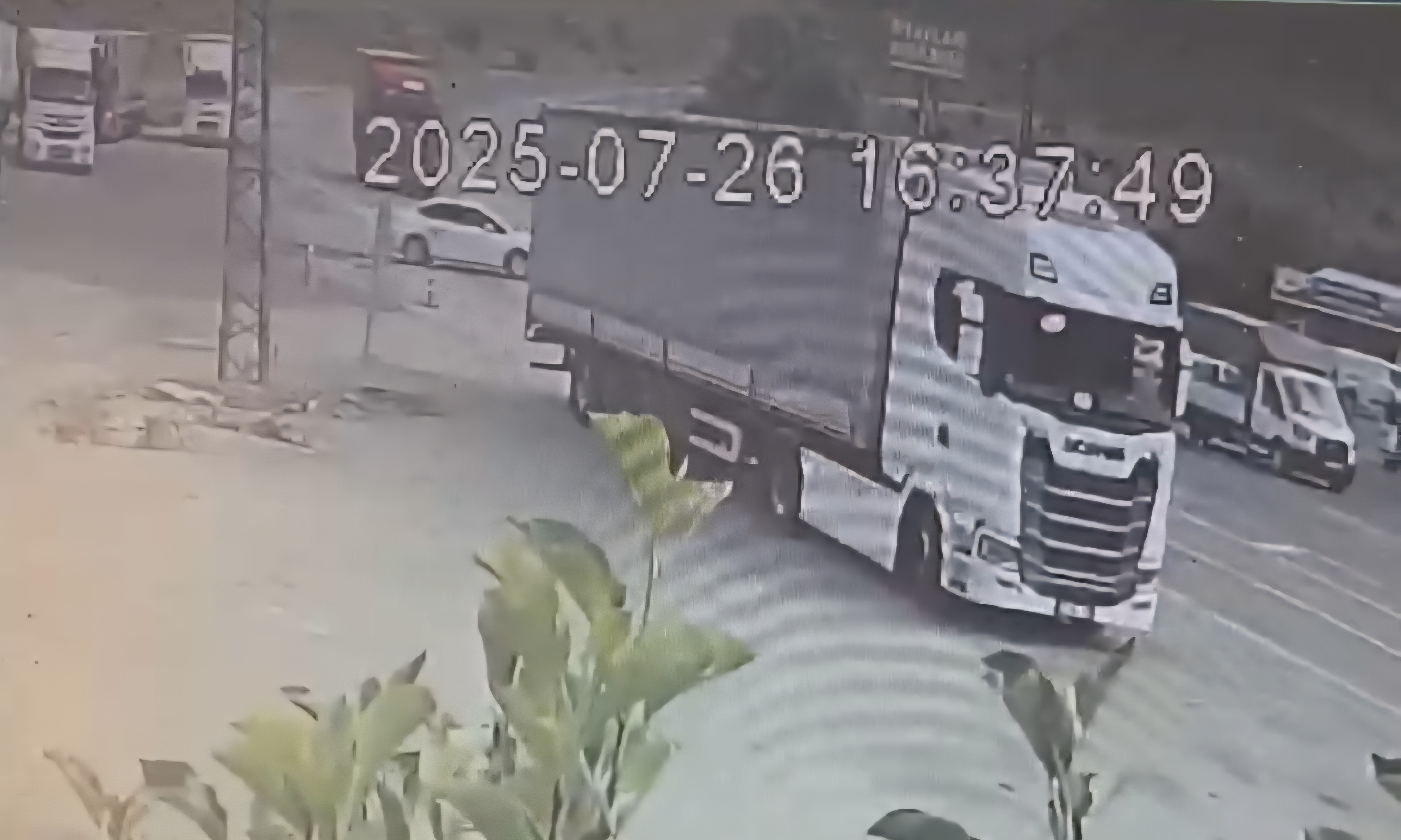 Sivas'ta Görevli Komiserin Hayatını Kaybettiği Kazanın Görüntüleri Ortaya Çıktı