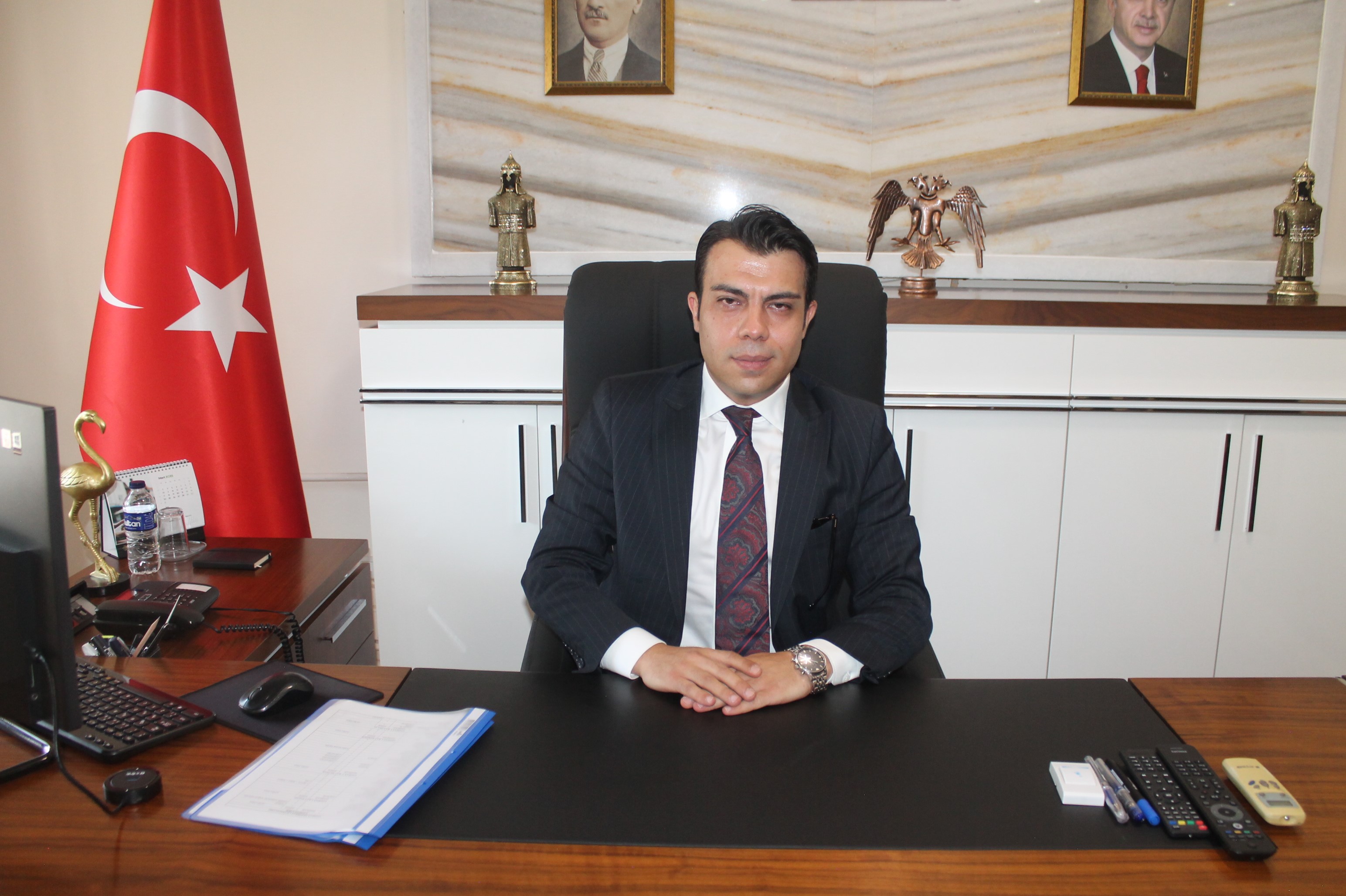 Sivaslı Kaymakam Manyas'taki Görevine Başladı