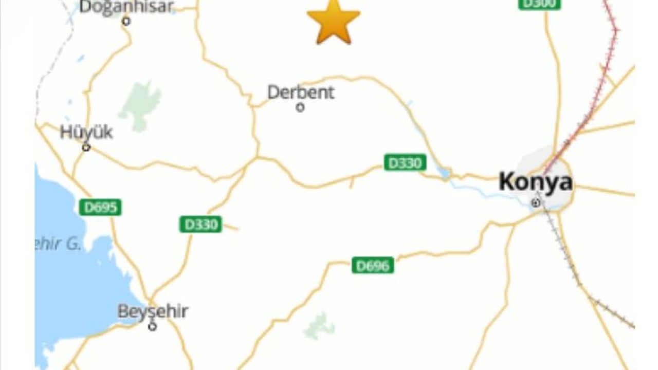 Konya'da korku dolu anlar