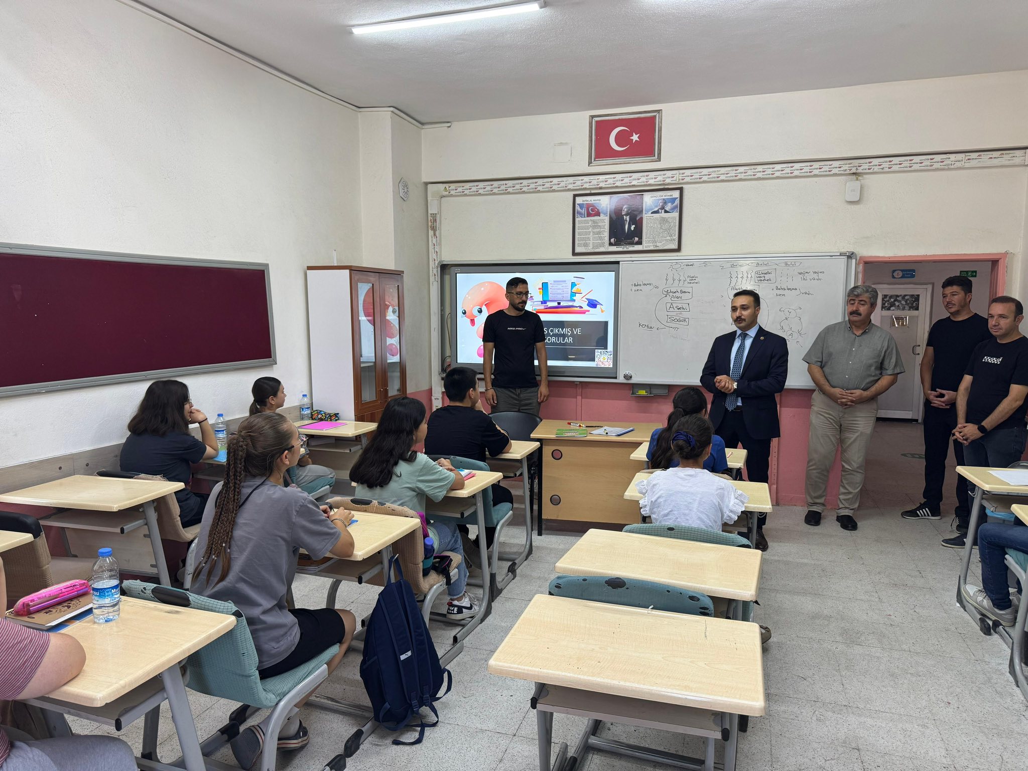 Kaymakam Koca, yaz kampını ziyaret etti