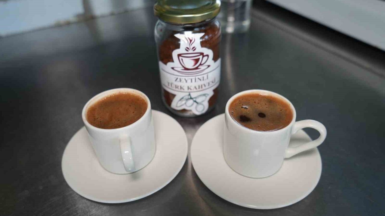 Bu da zeytinli Türk kahvesi