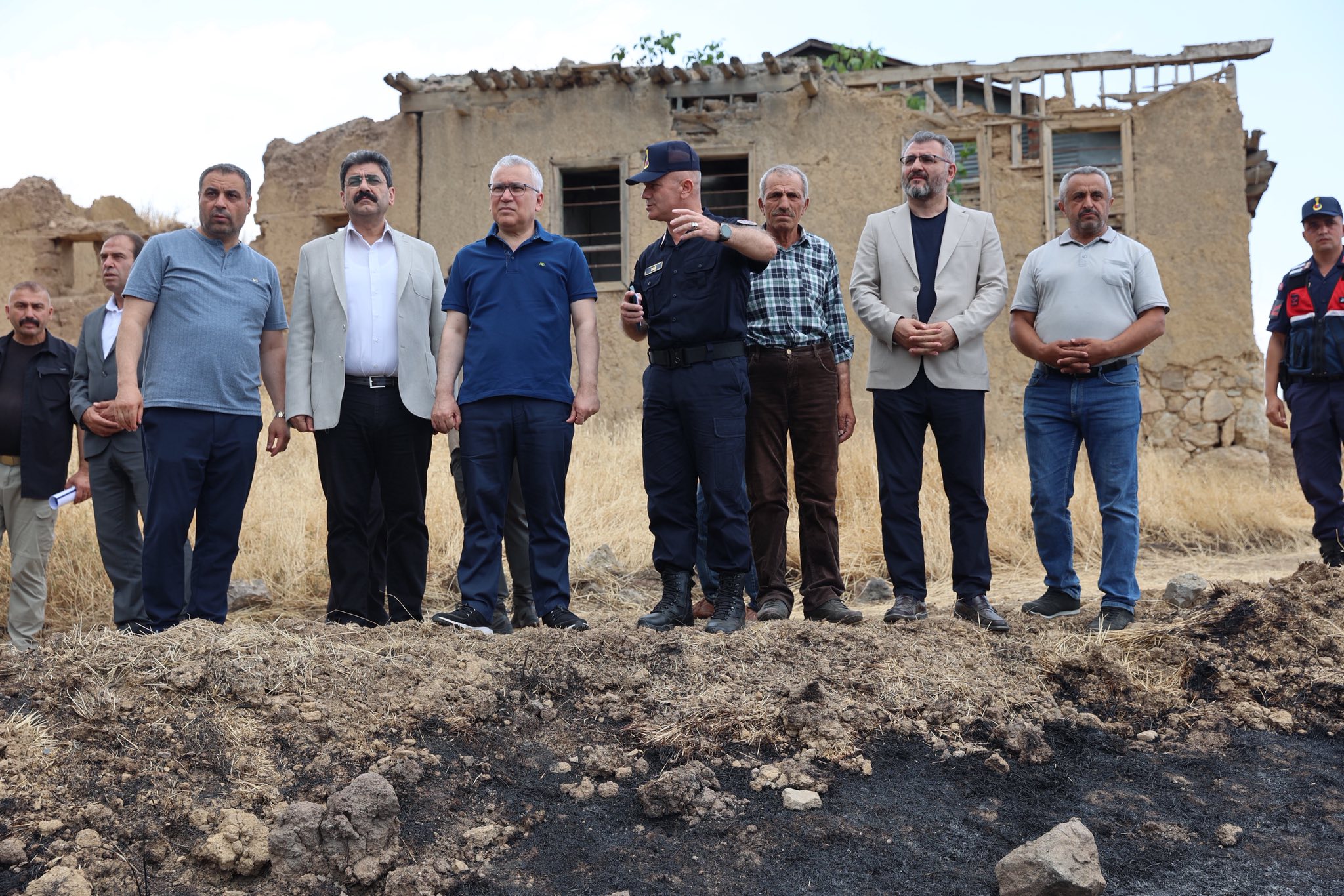 Sivas'ta Yangın Felaketinin Ardından Devlet Desteği