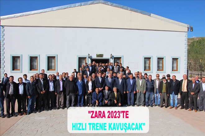 "ZARA 2023´TE HIZLI TRENE KAVUŞACAK"