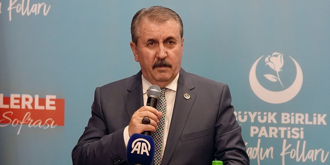 Destici: Biz vatanımızı sokakta bulmadık