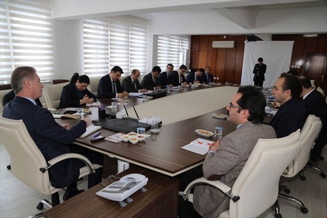 KAYMAKAMLARI TOPLADI